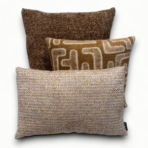 SJIEK Kussen Oker Geel