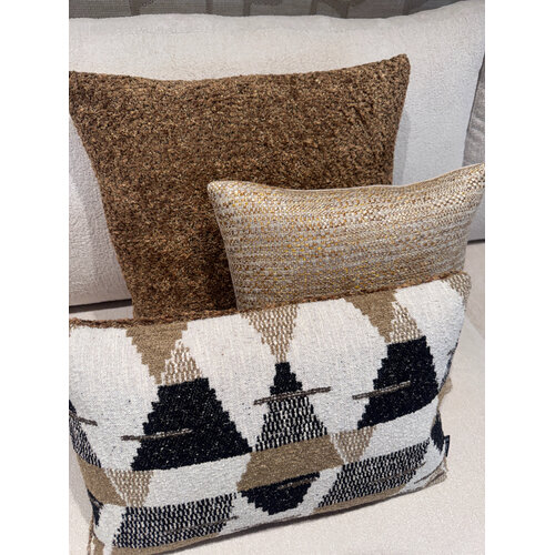 SJIEK Kussen Oker Geel set van 3