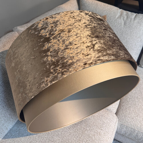 SJIEK Dubbele lampenkap Goud 65/60