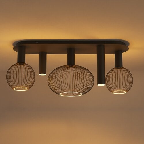 Plafondlamp Como  75cm - div. kleuren