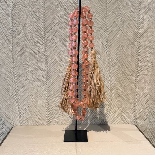 Ketting op voet Oud Roze
