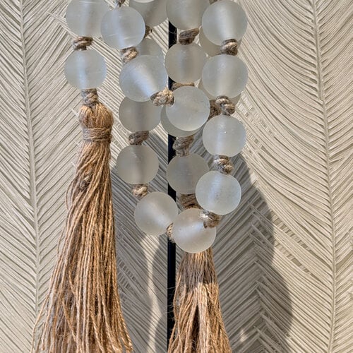 Ketting op voet mat nature