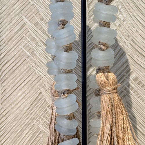 Ketting op voet mat nature