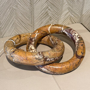 Decoratie ringen marmer XL Decoratie ringen marmer XL