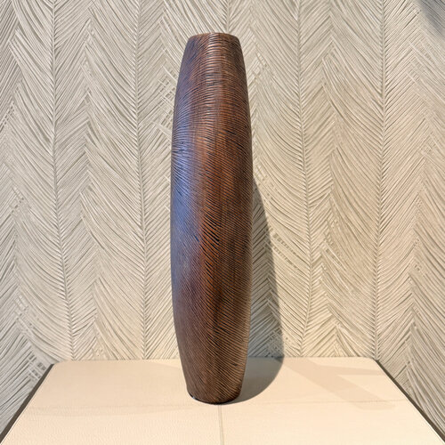Vaas bruin hout