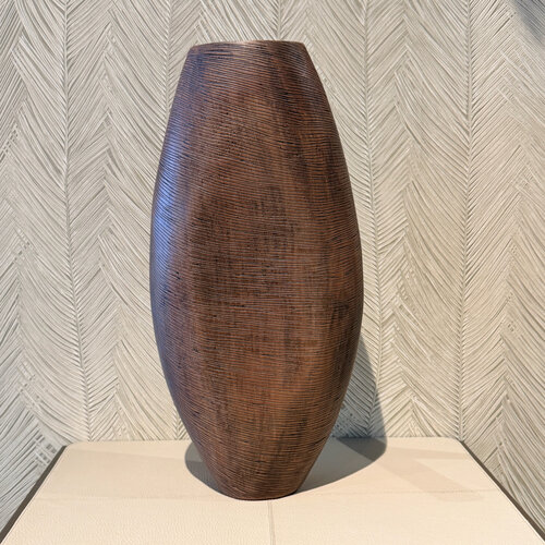 Vaas bruin hout