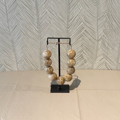 Decoratie Ketting Taupe