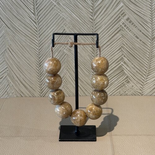 Decoratie Ketting Taupe