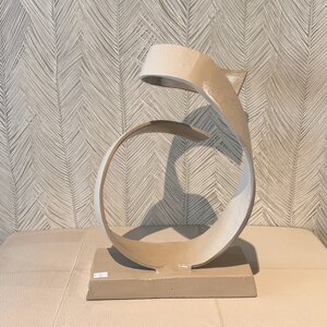 Ornament Beige Metaal