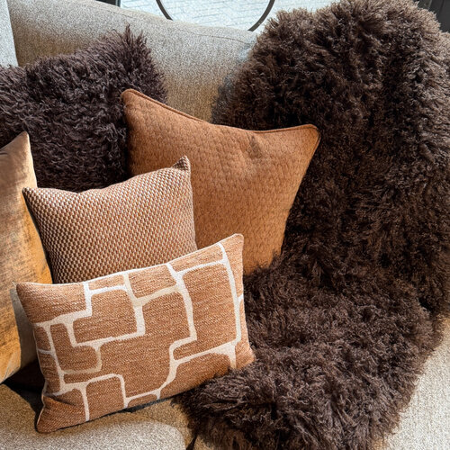 Bontplaid Donker Bruin