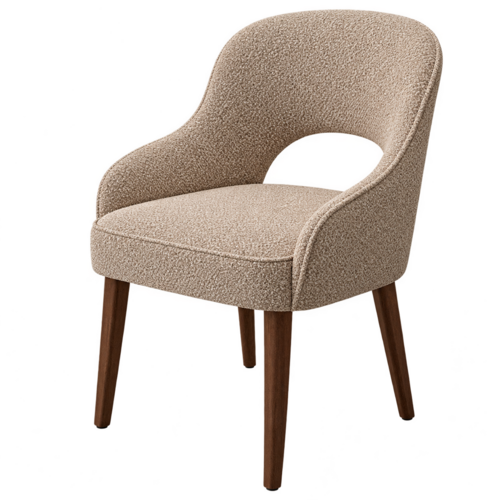 Eetkamerstoelen beige/zand