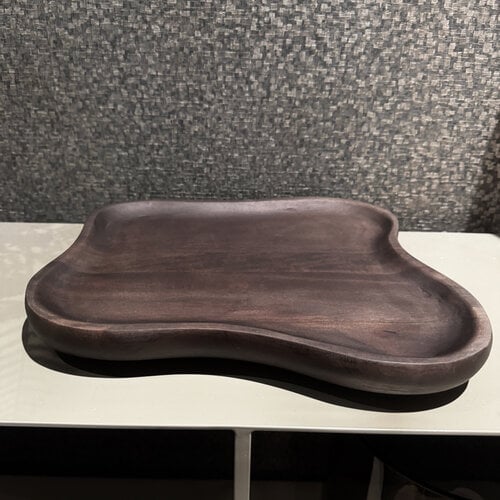 Dienblad Hout Bruin M