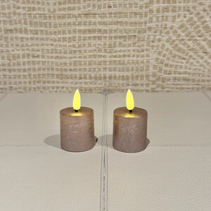 Mansion Kaarsen LED Licht Taupe Metalic Waxine( oplaadbaar) - Copy Mansion Kaarsen LED Licht Taupe Metalic Waxine( oplaadbaar) - Copy