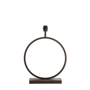 Lampenvoet bruin/brons ringlamp 50cm Lampenvoet bruin/brons ringlamp 50cm