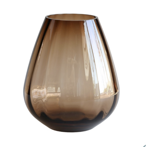 Windlicht amber ribbel M