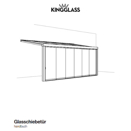 Glasschiebewand Handbuch Cover