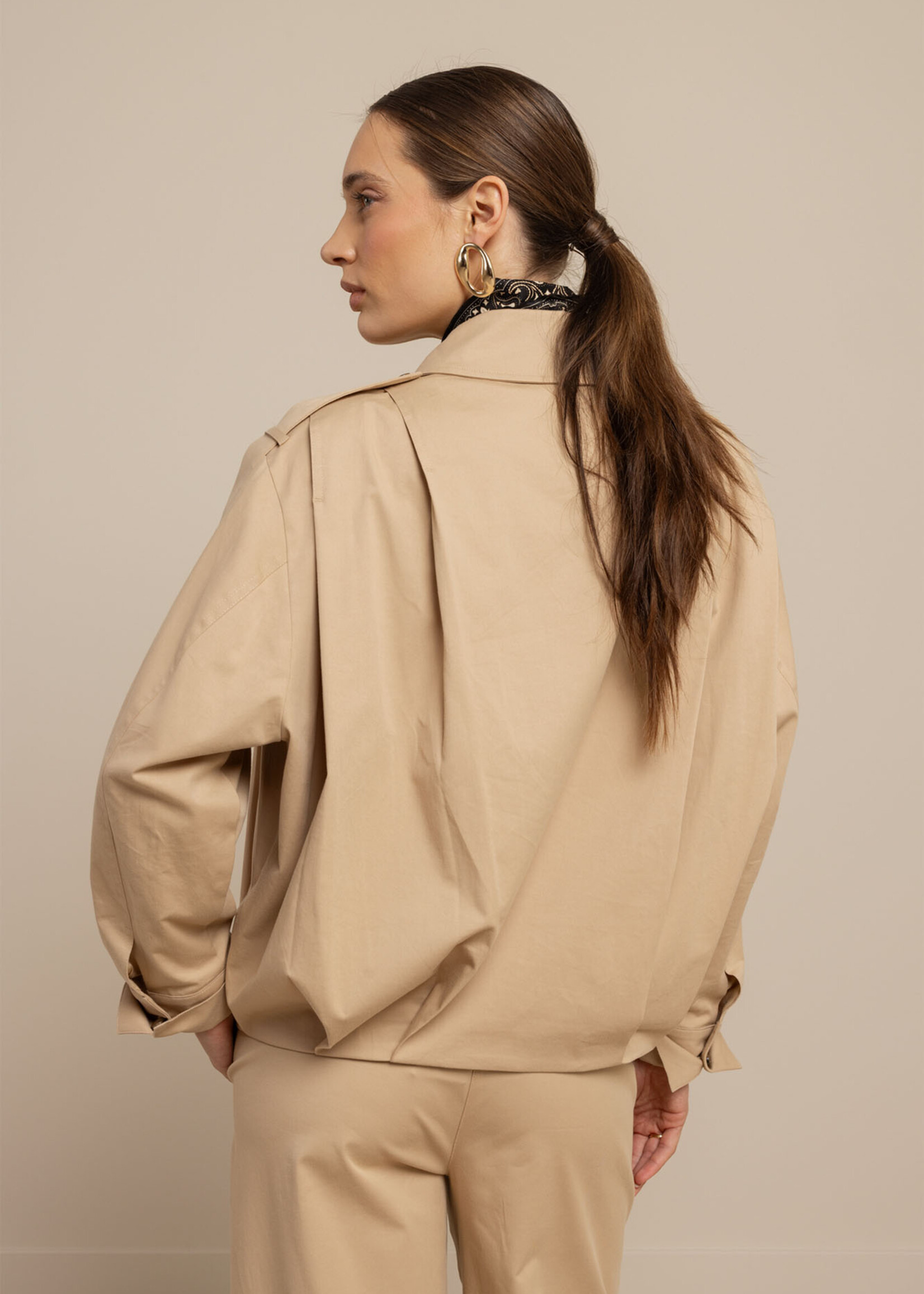 Studio Anneloes Atlas cotton jacket