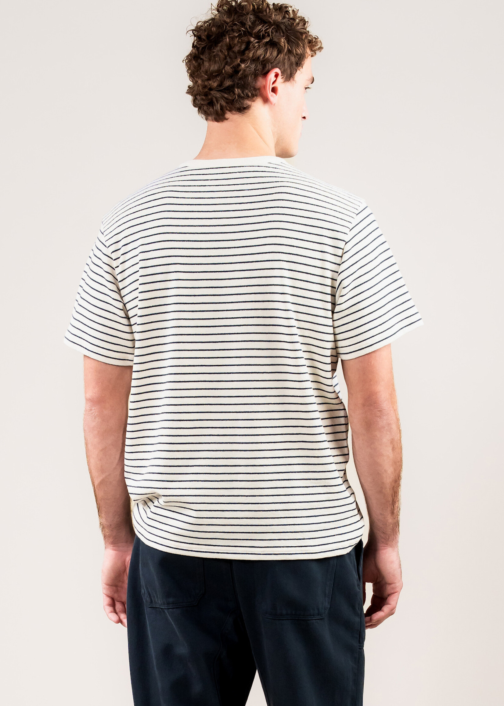 Kuyichi Liam Striped Tee