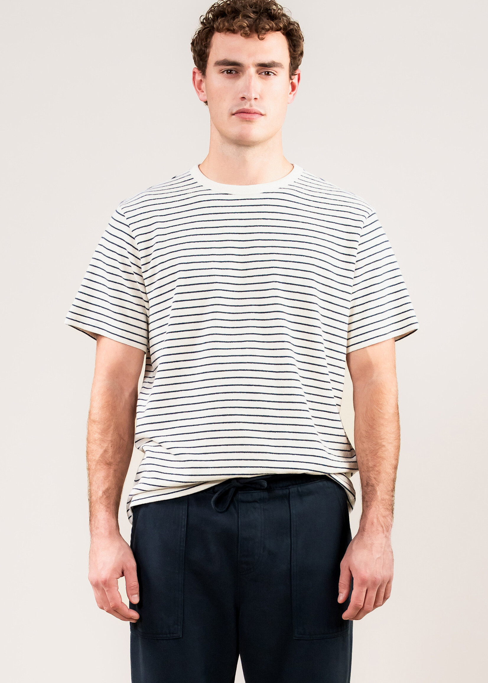 Kuyichi Liam Striped Tee