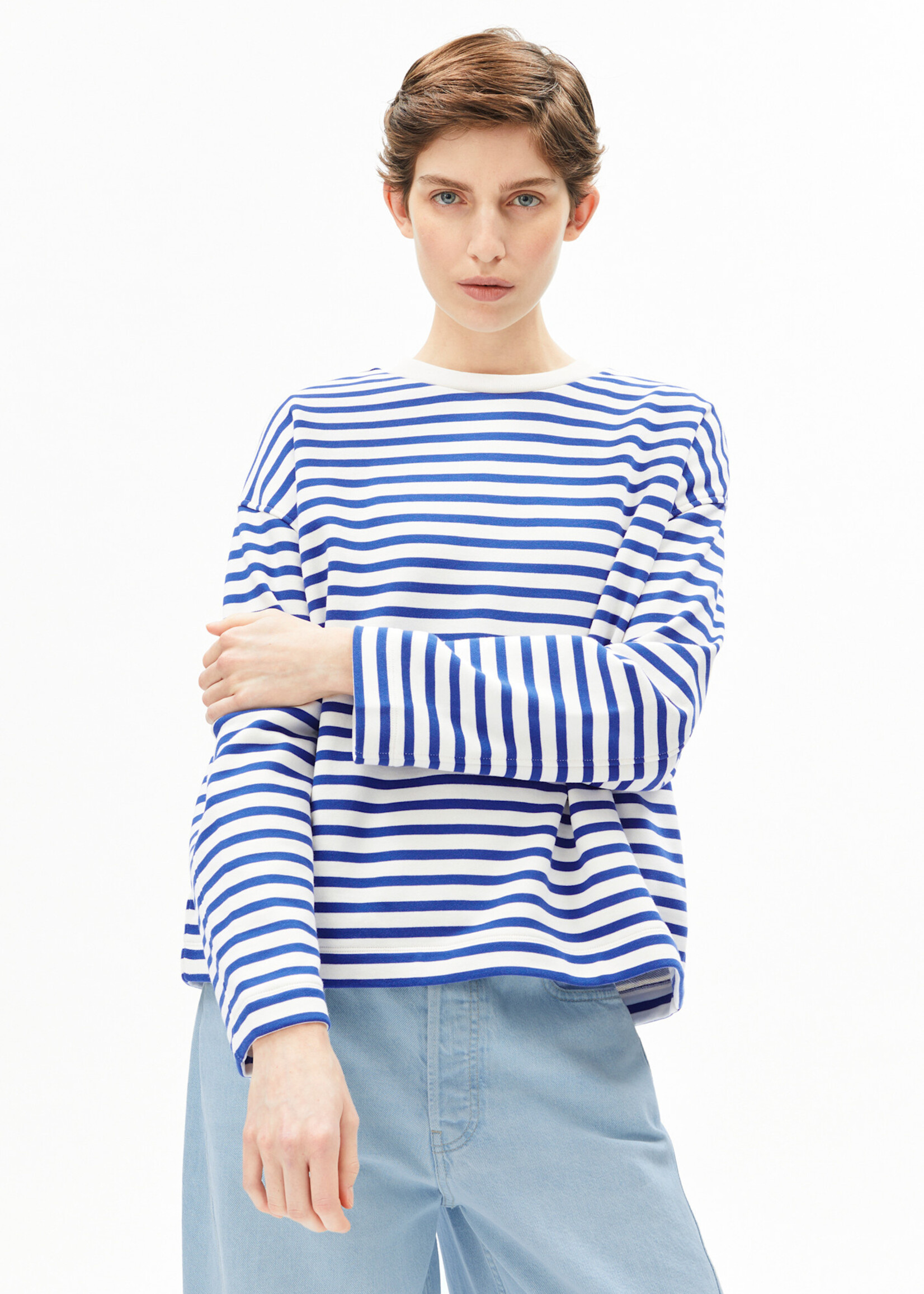 Armedangels FRANKAA MAARLEN STRIPE SWEAT