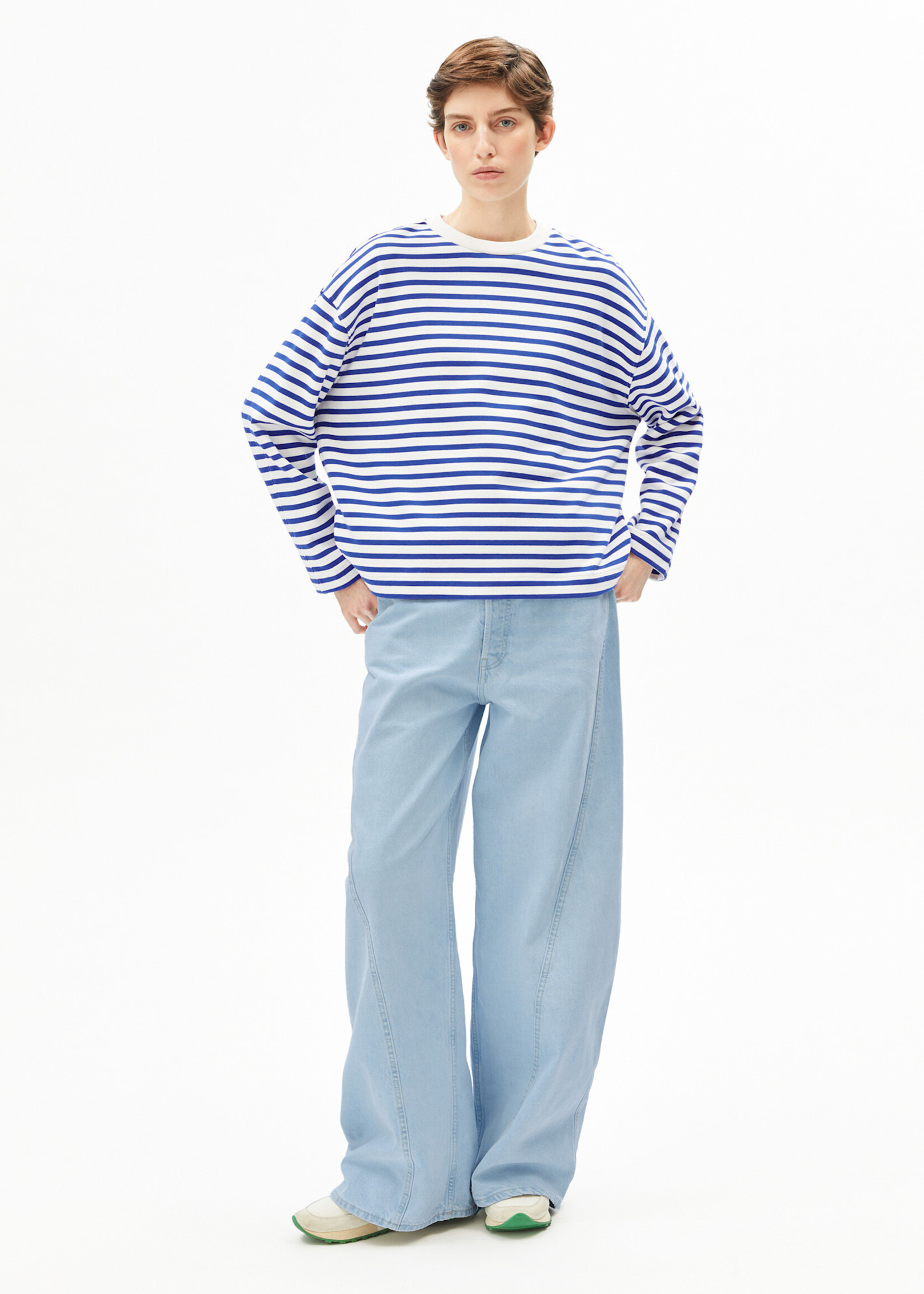 Armedangels FRANKAA MAARLEN STRIPE SWEAT