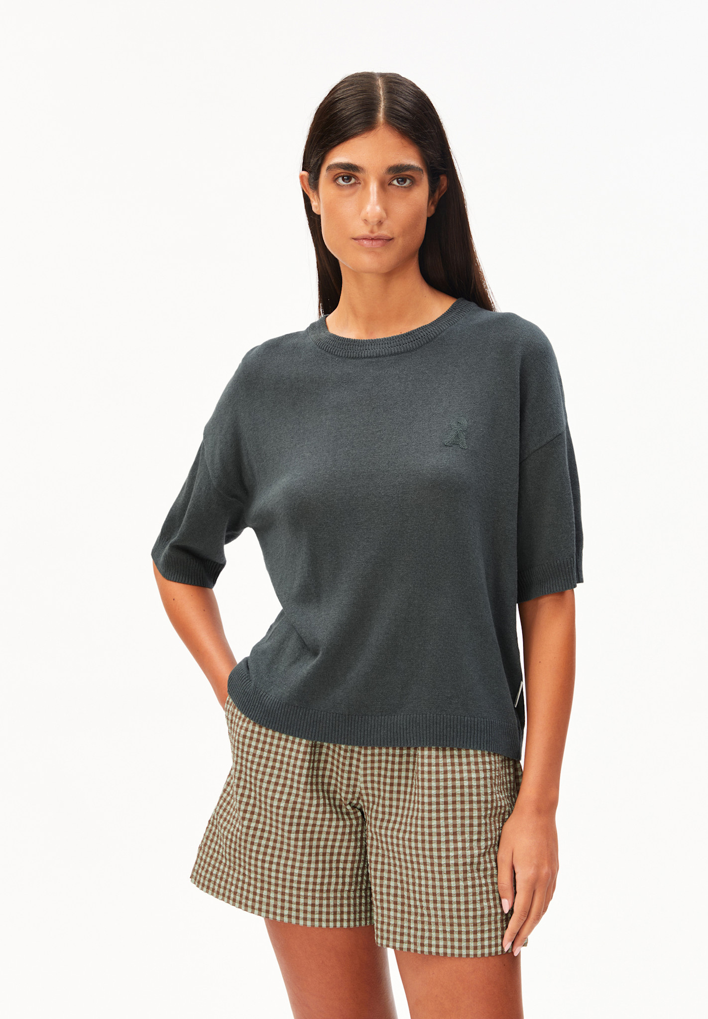 Armedangels S SL LINEN BLEND KNIT SWEATER