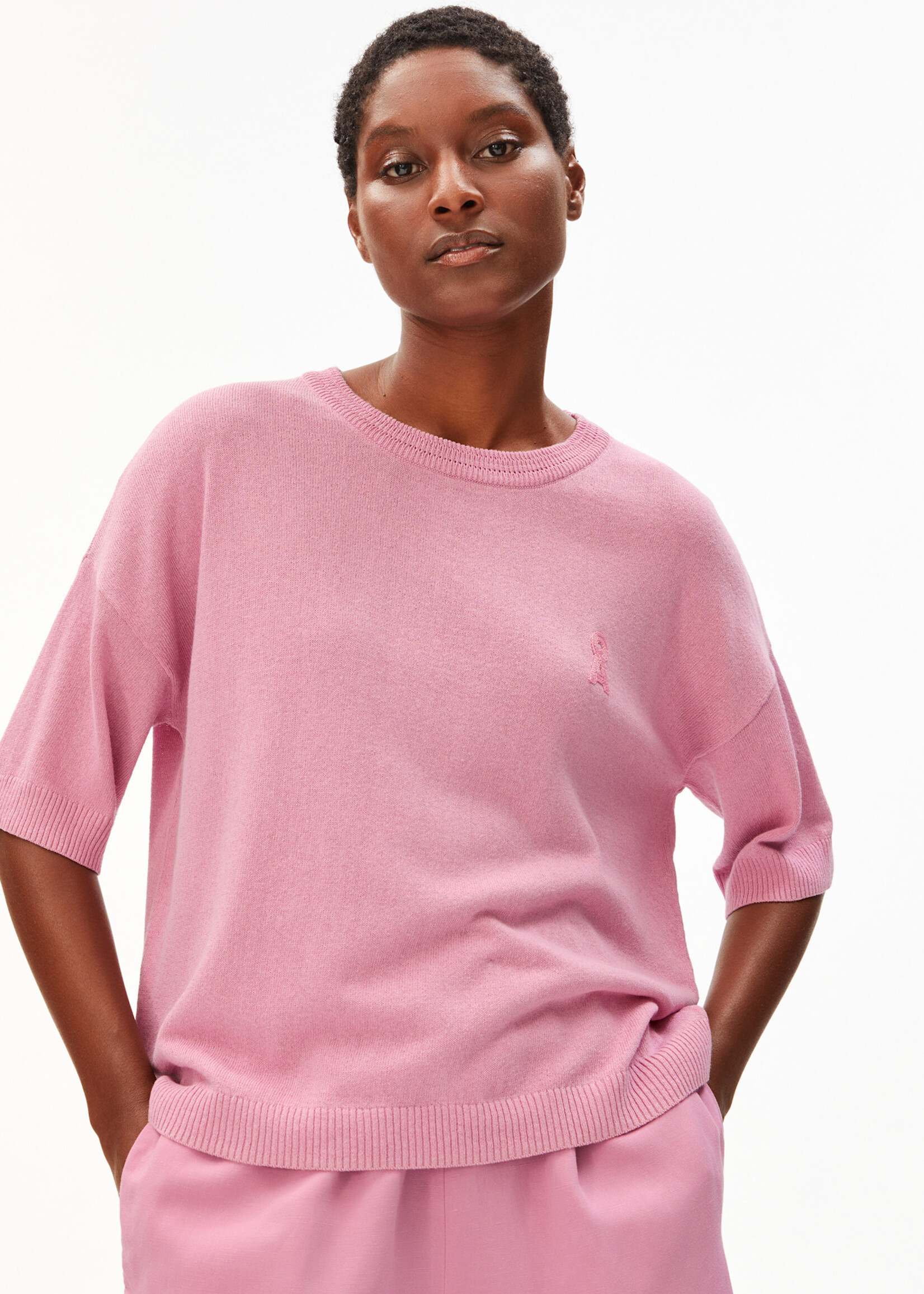 Armedangels S SL LINEN BLEND KNIT SWEATER