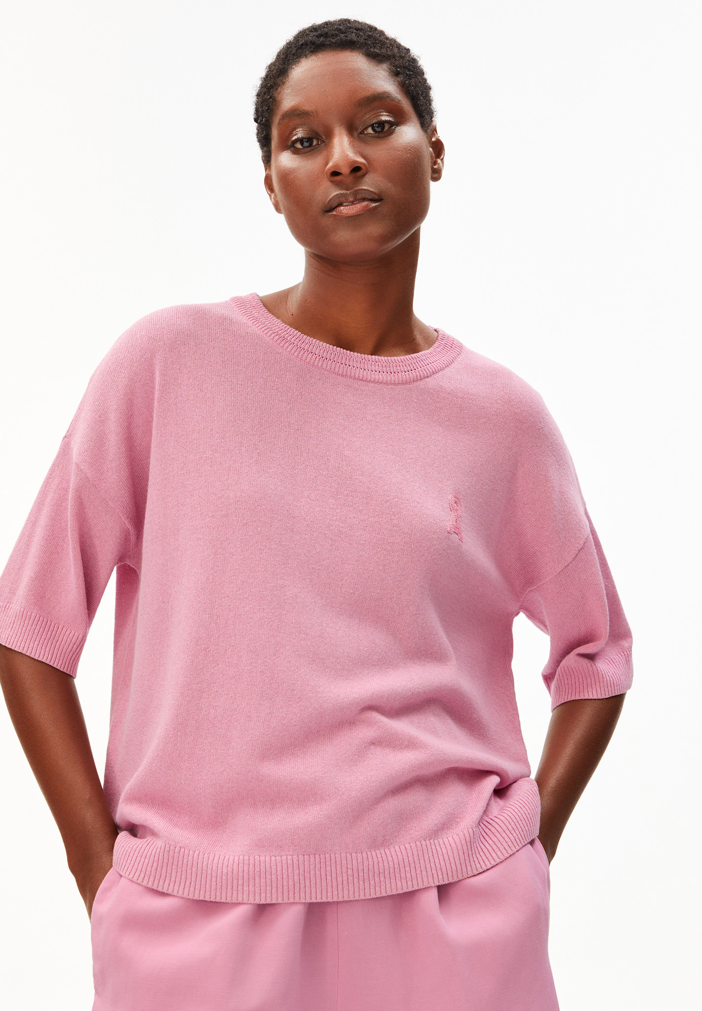 Armedangels S SL LINEN BLEND KNIT SWEATER
