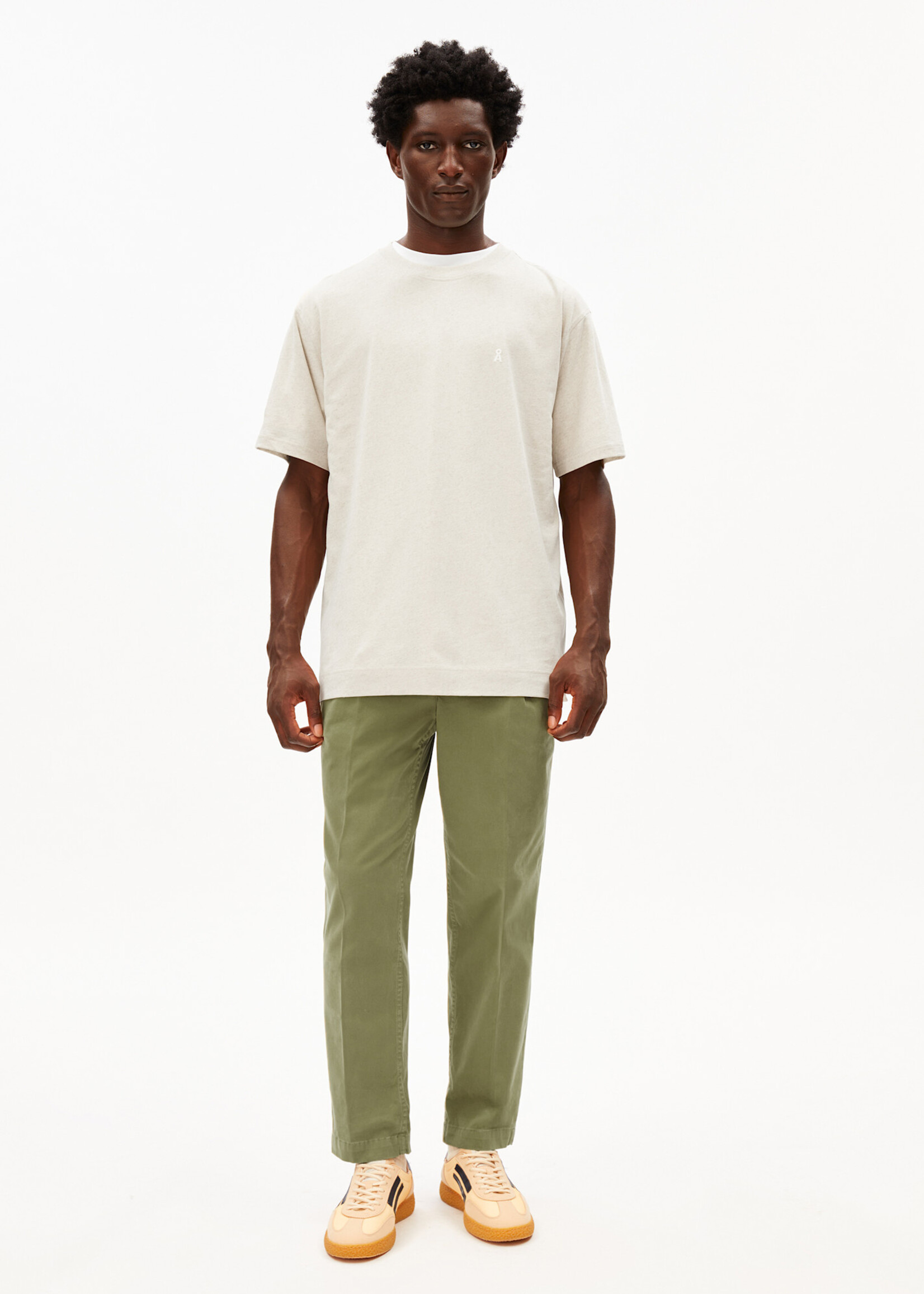 Armedangels MAARKOS LINEN BLEND T-SHIRT