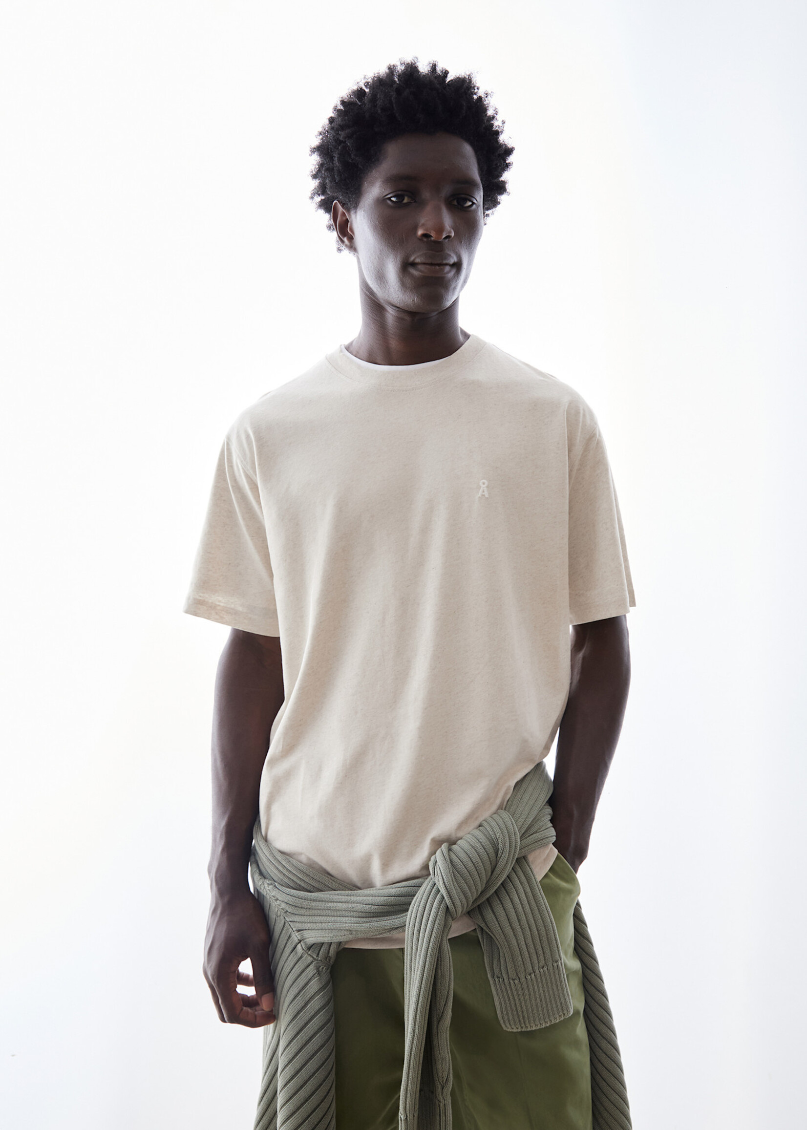 Armedangels MAARKOS LINEN BLEND T-SHIRT