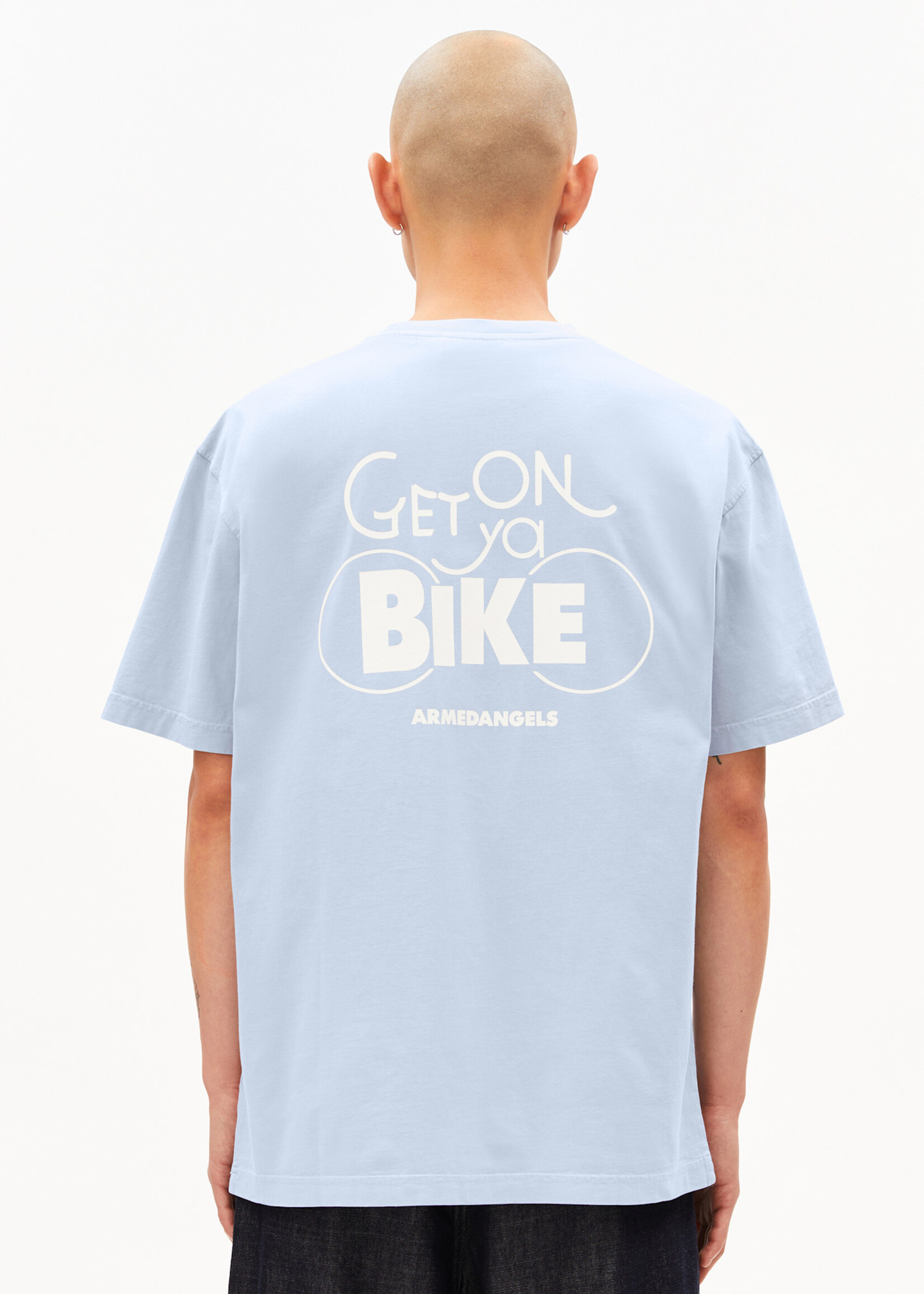 Armedangels MAARKOS GMT DYE BIKE T-SHIRT
