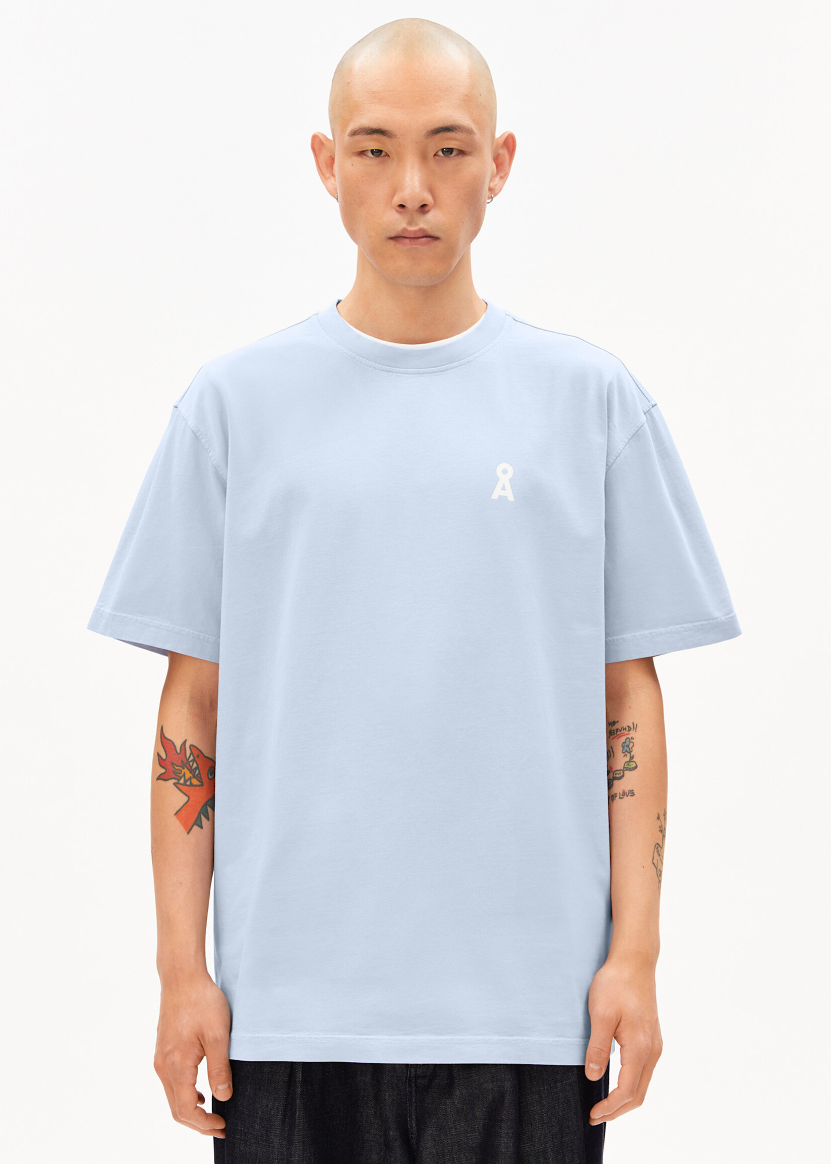 Armedangels MAARKOS GMT DYE BIKE T-SHIRT