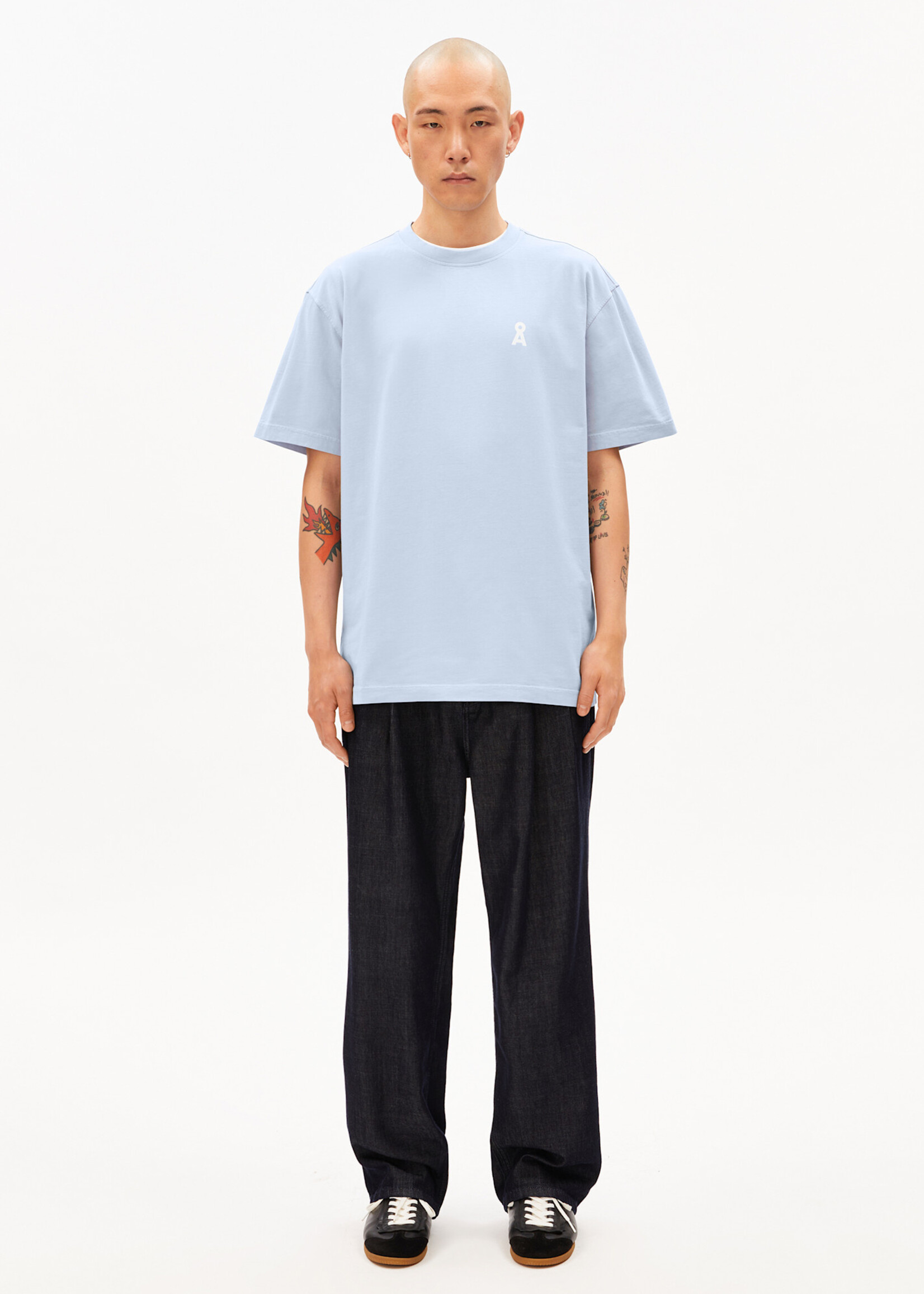 Armedangels MAARKOS GMT DYE BIKE T-SHIRT