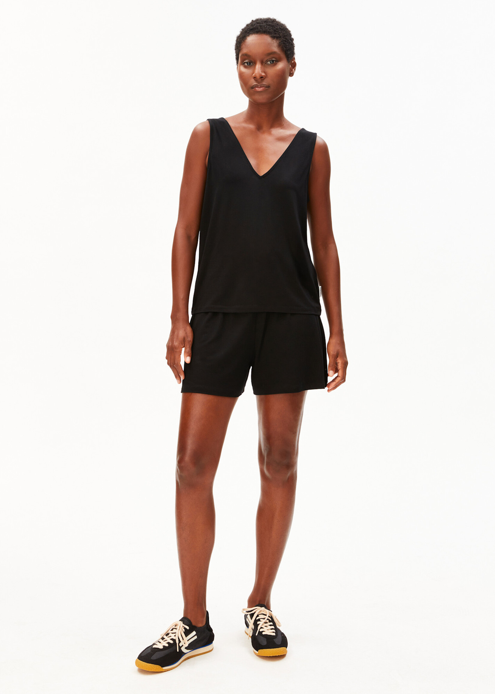 Armedangels V-NECK JERSEY TOP
