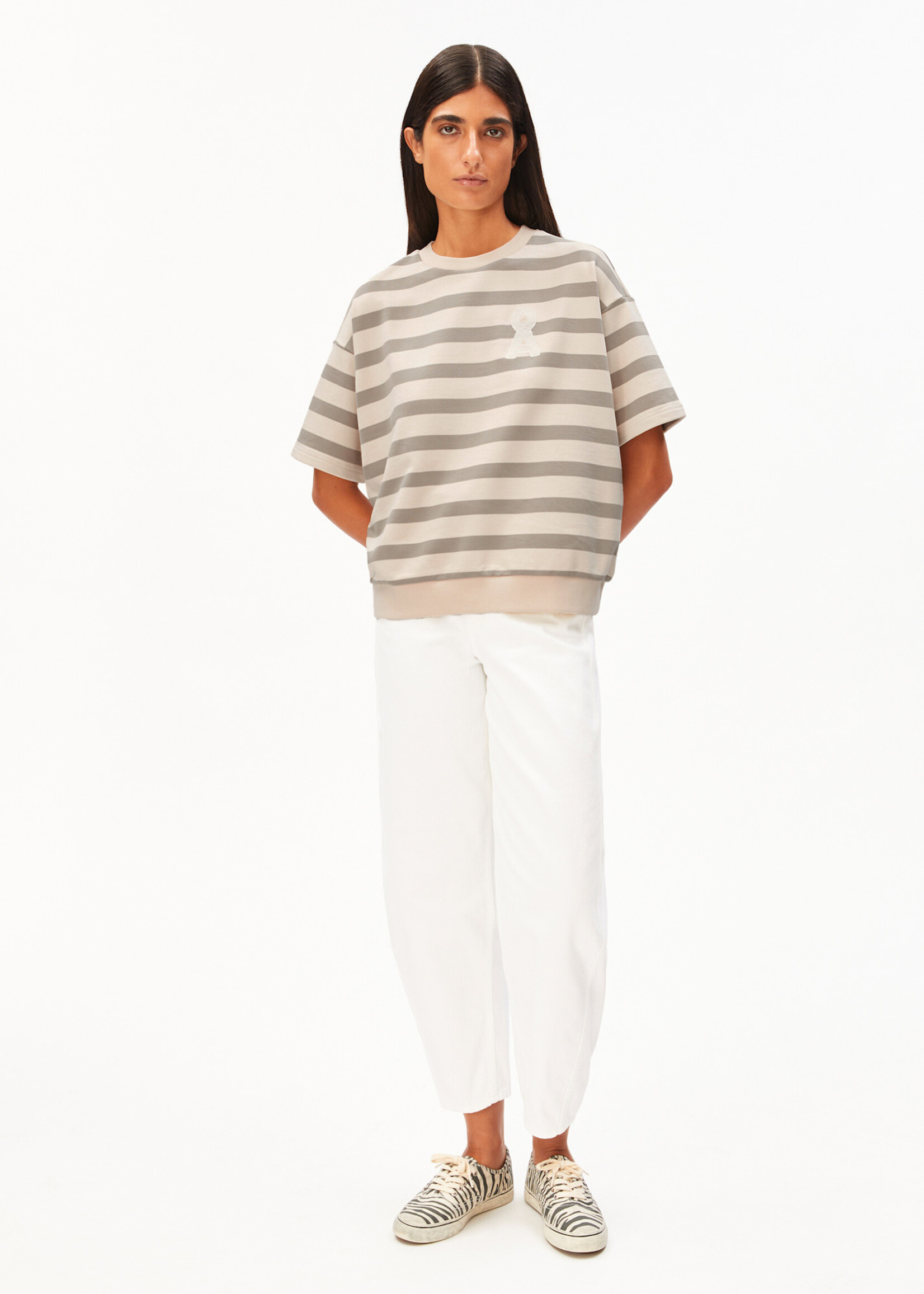 Armedangels BAMIKAA STRIPE SWEAT