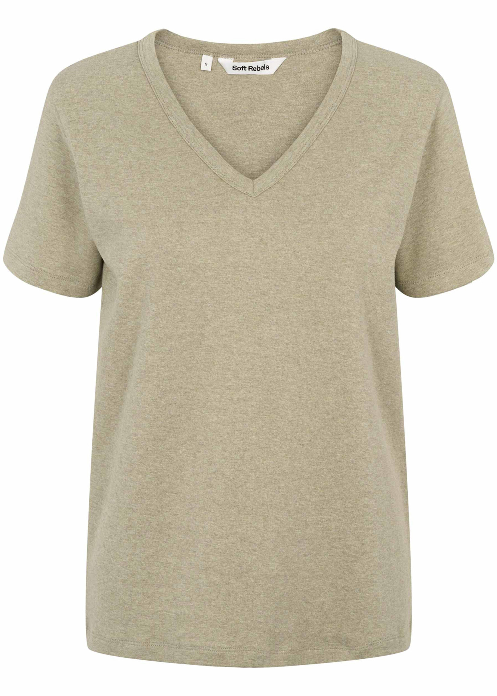 Soft Rebels SRBella V-neck T-shirt GOTS