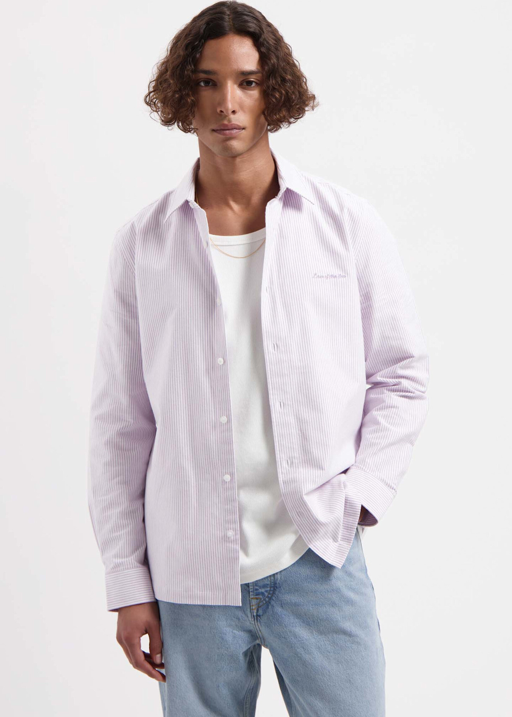 Law of the Sea ARTISAN OXFORD STRIPE SHIRT