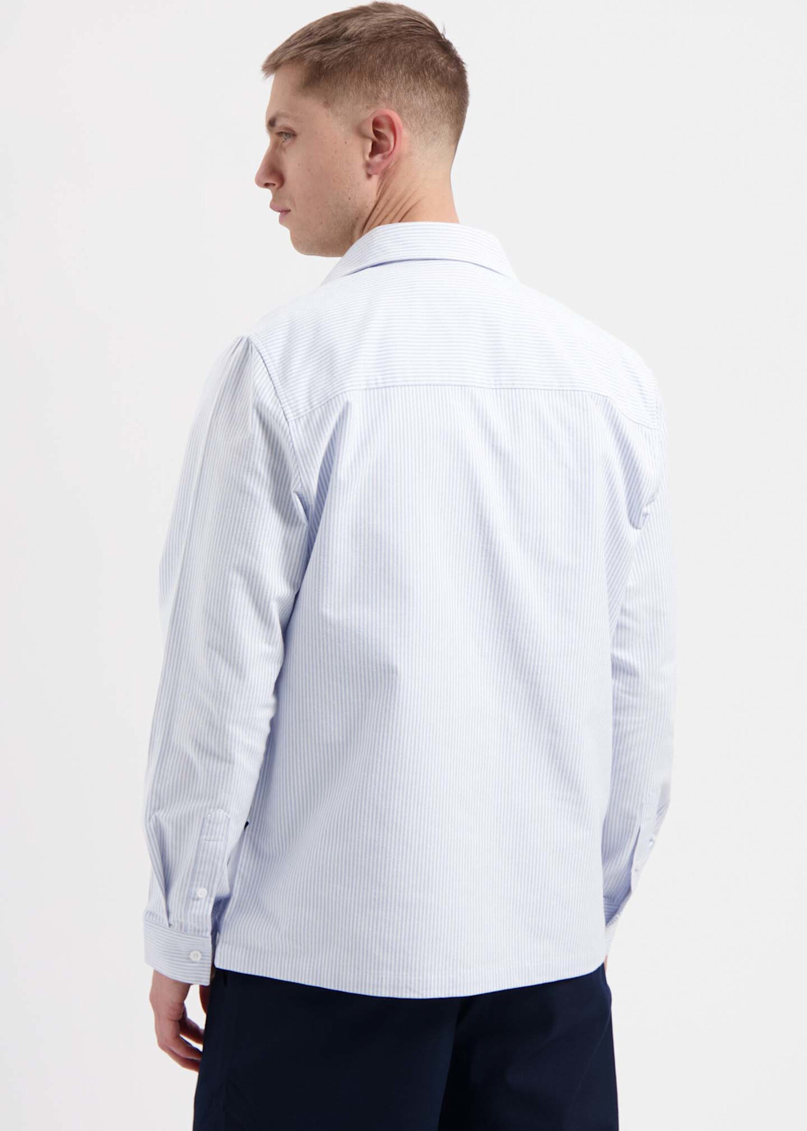 Law of the Sea ARTISAN OXFORD STRIPE SHIRT