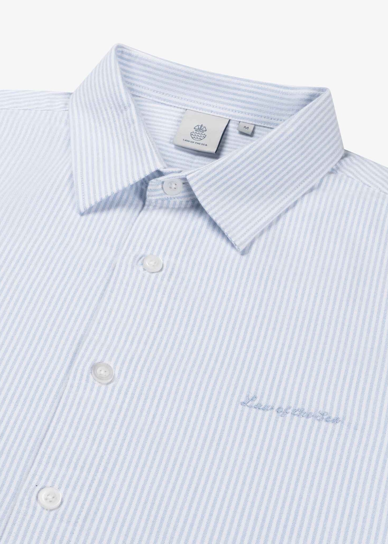 Law of the Sea ARTISAN OXFORD STRIPE SHIRT
