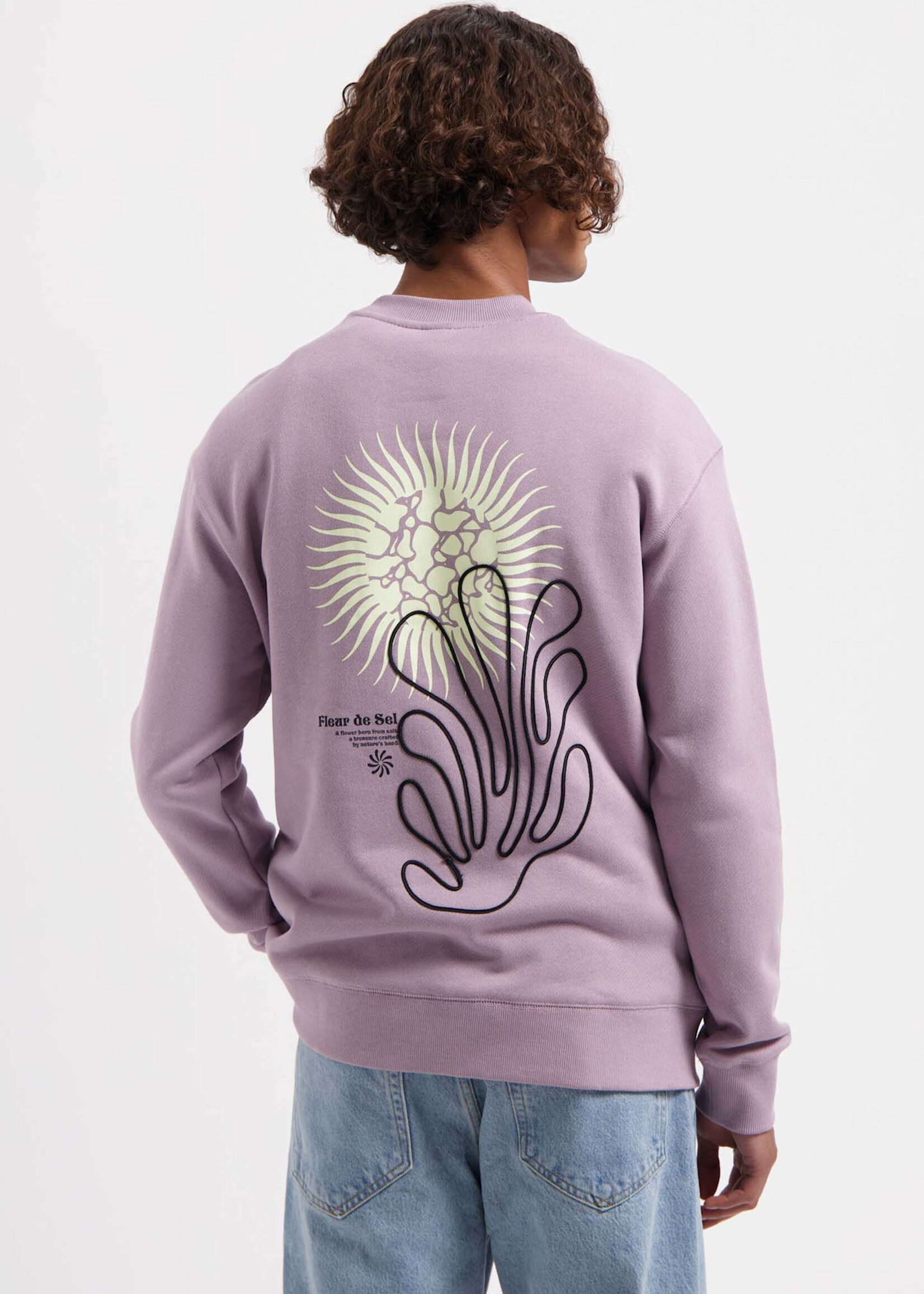 Law of the Sea THEMIS CREWNECK SWEAT WITH ARTWORK