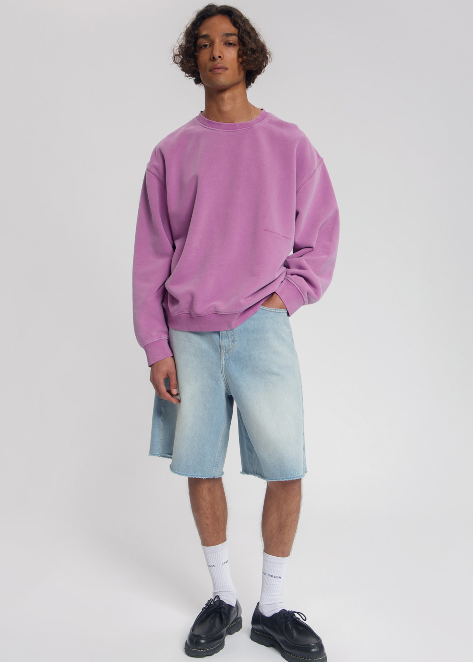 Law of the Sea TORRIA GARMENT DYED CREWNECK