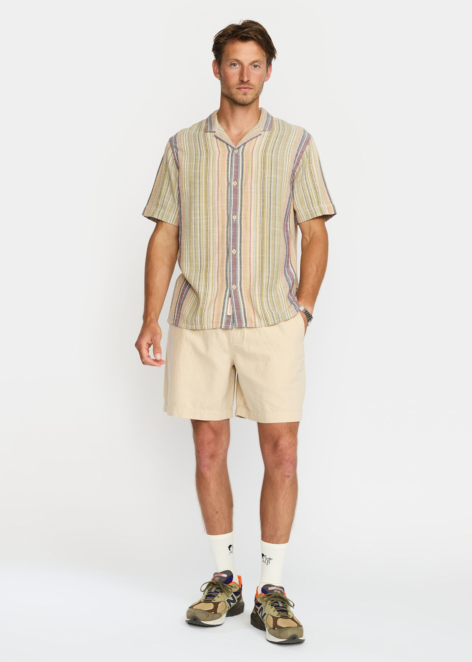 REVOLUTION 3161 Short-sleeved Cuban Shirt