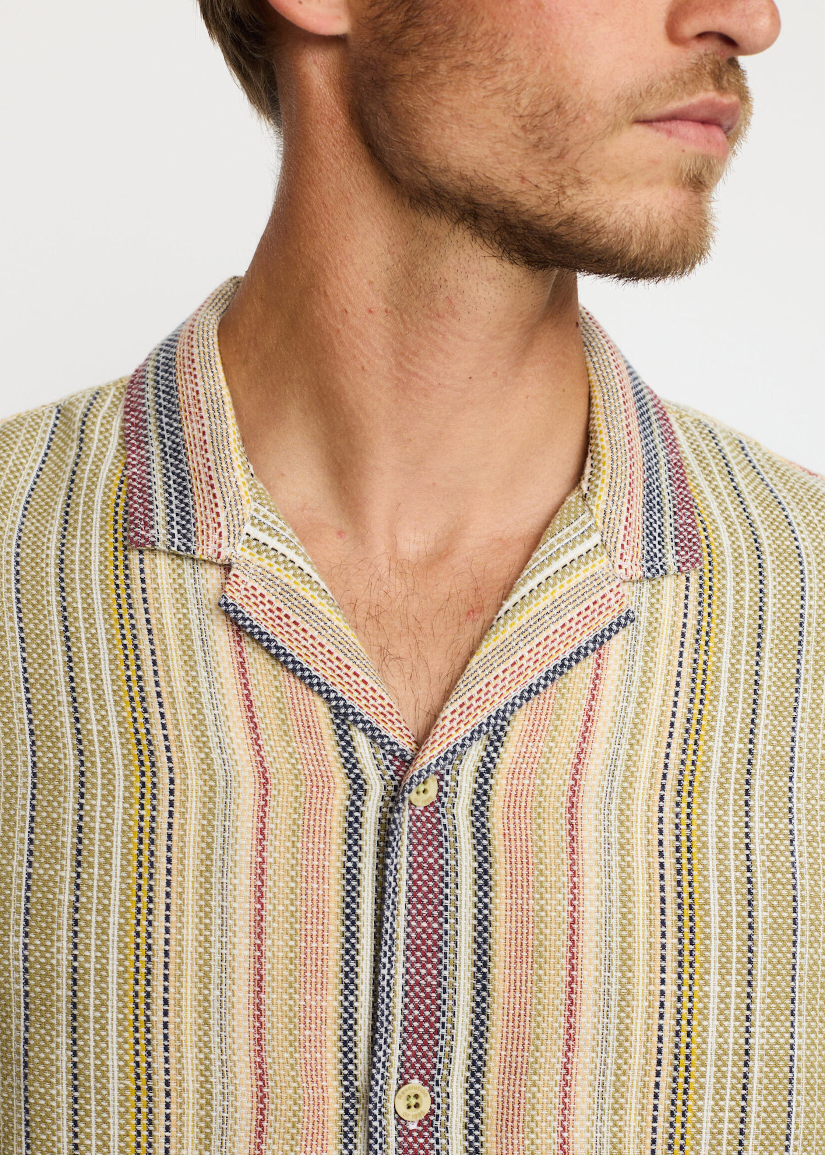 REVOLUTION 3161 Short-sleeved Cuban Shirt