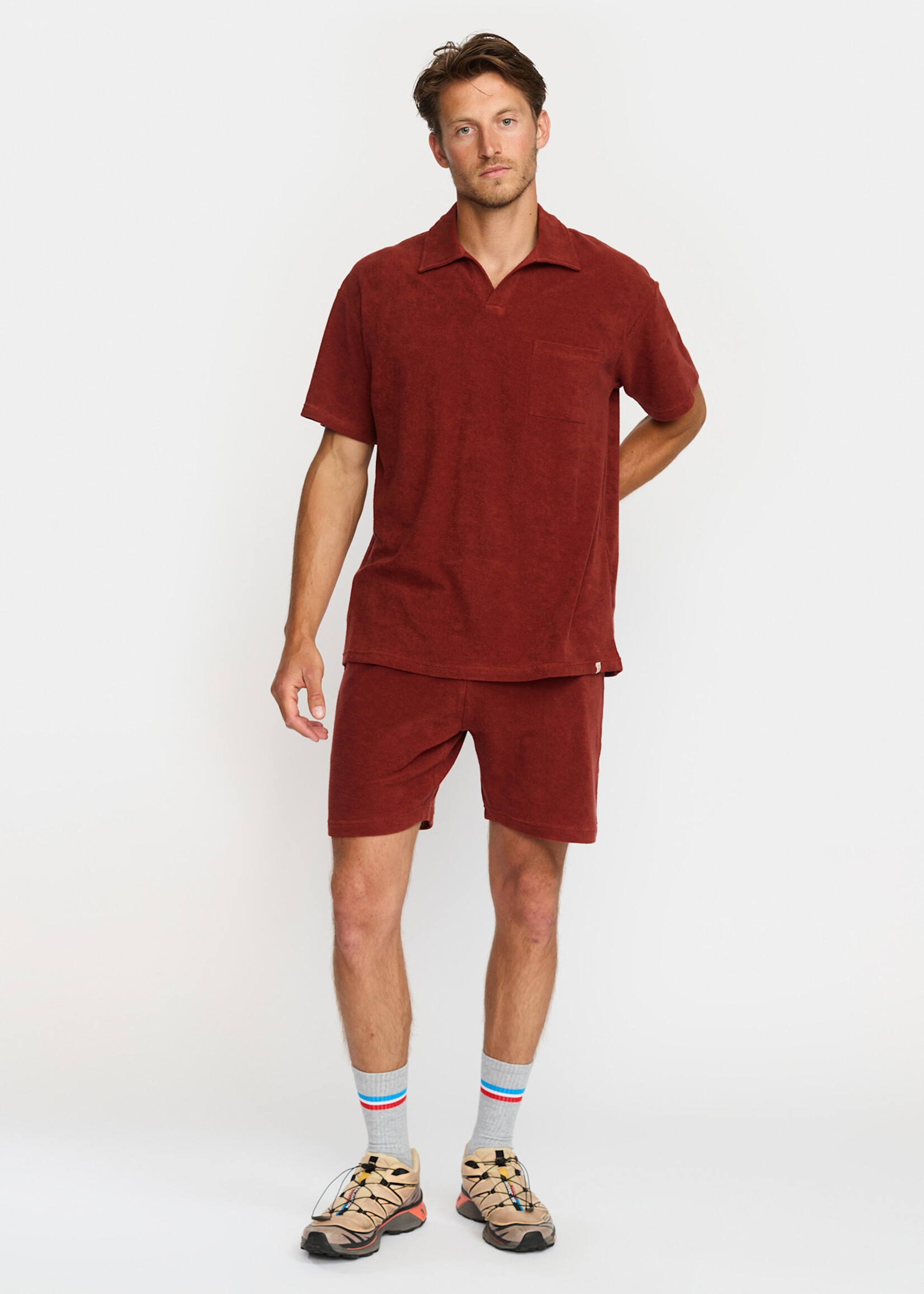 REVOLUTION 3232 Terry Polo Shirt