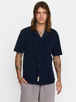REVOLUTION 3823 Terry Short-sleeved Cuban Shirt