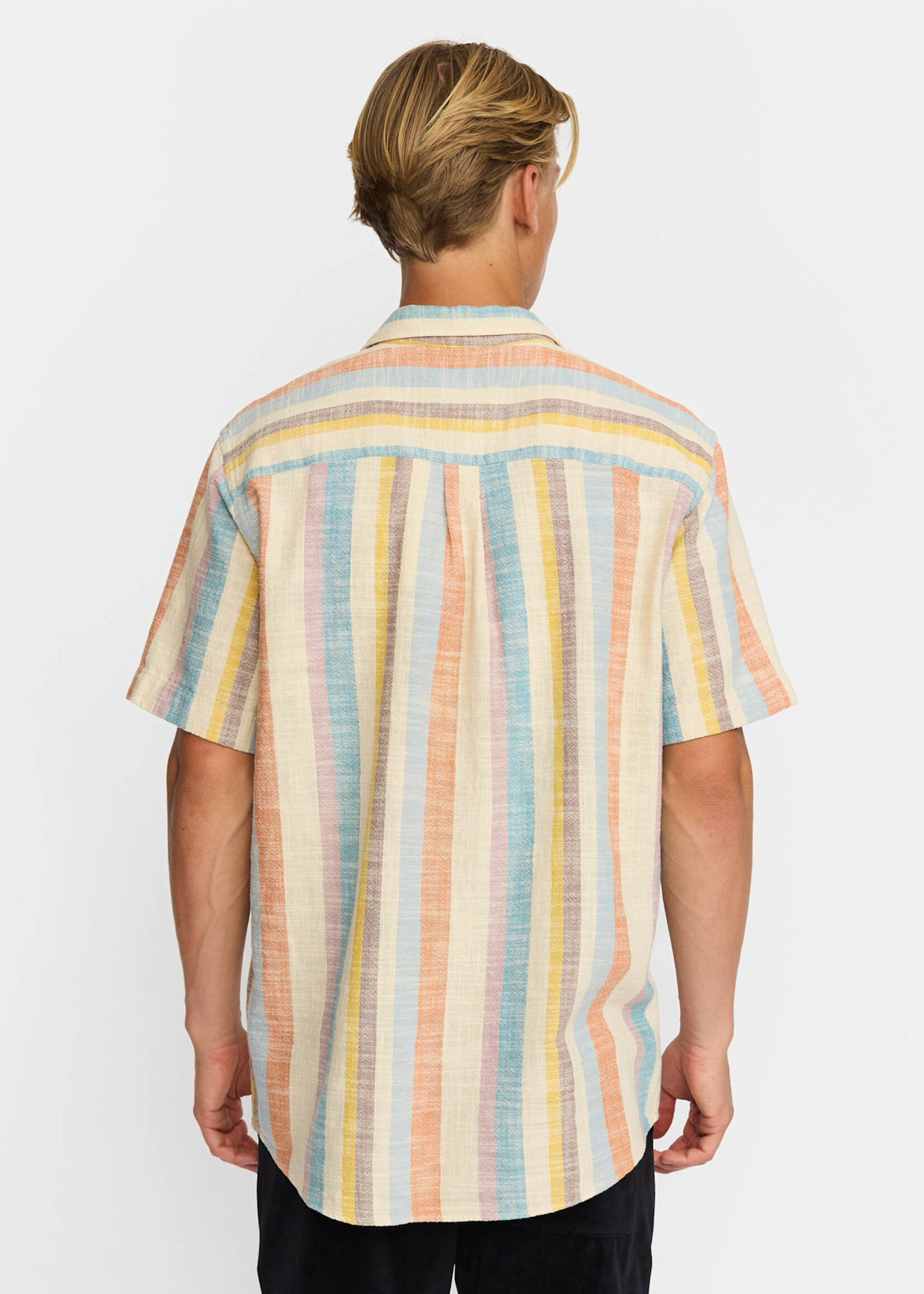 REVOLUTION 3918 Short-sleeved Cuban Shirt