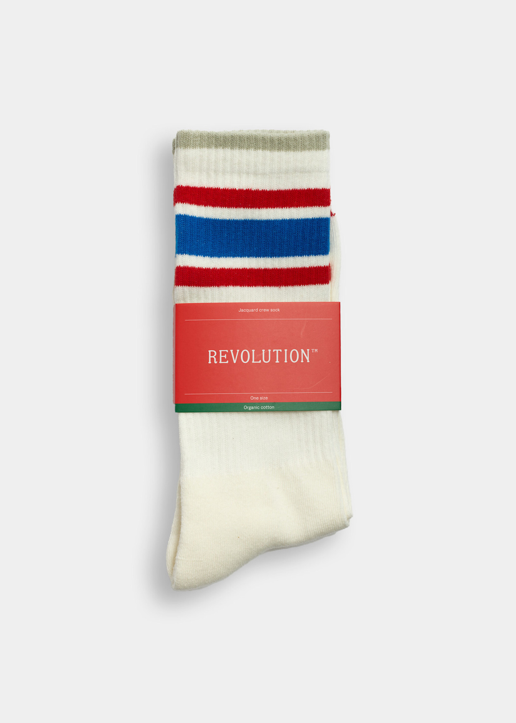 REVOLUTION 8921 Jaquard Crew Sock