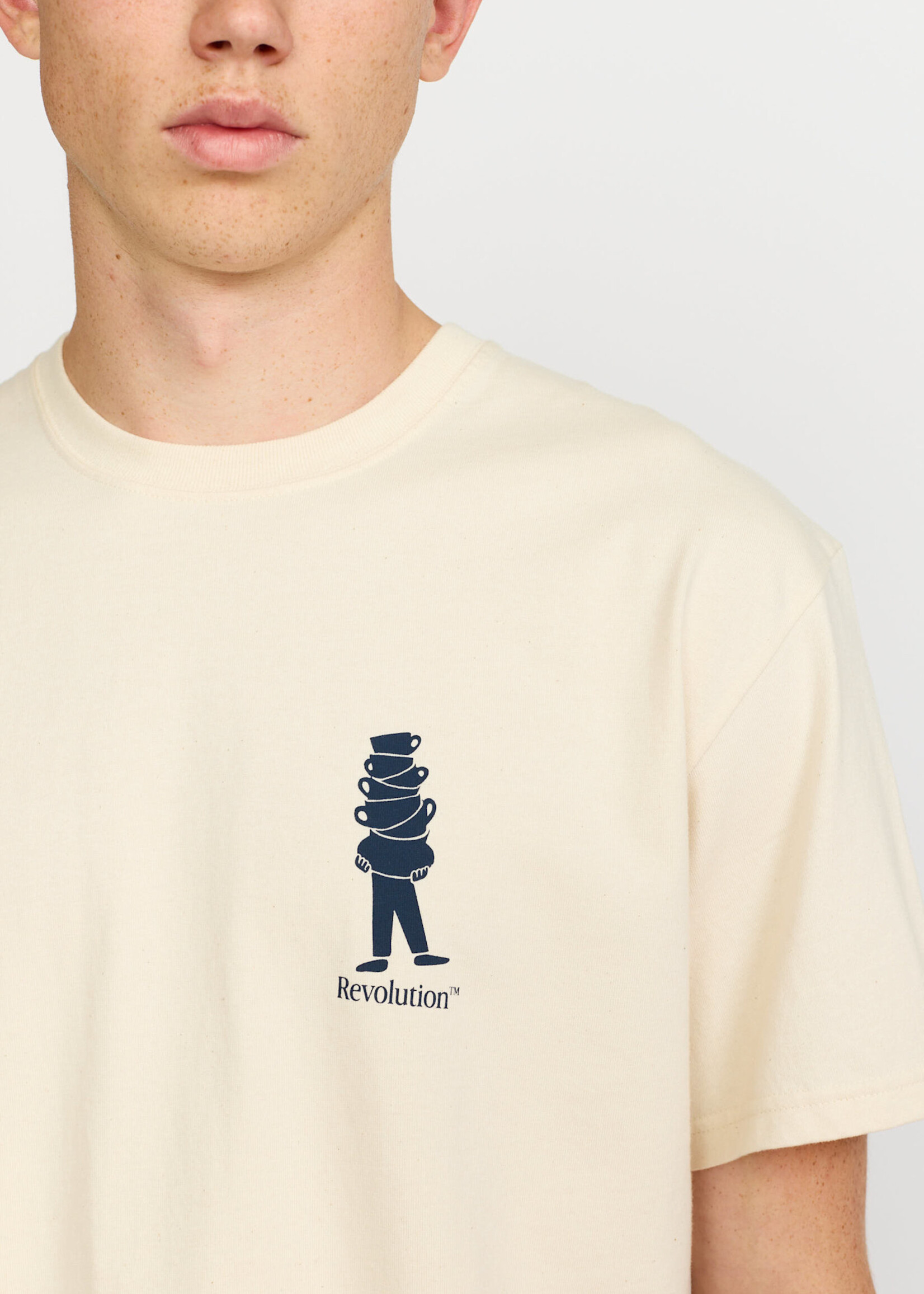 REVOLUTION 1458 BRE Printed T-shirt