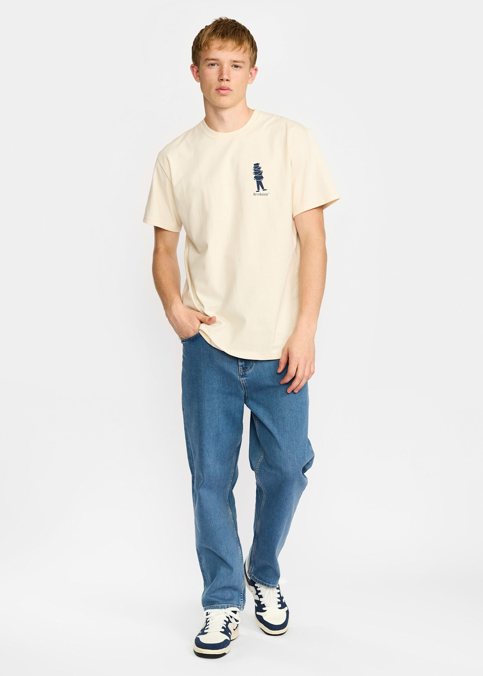 REVOLUTION 1458 BRE Printed T-shirt