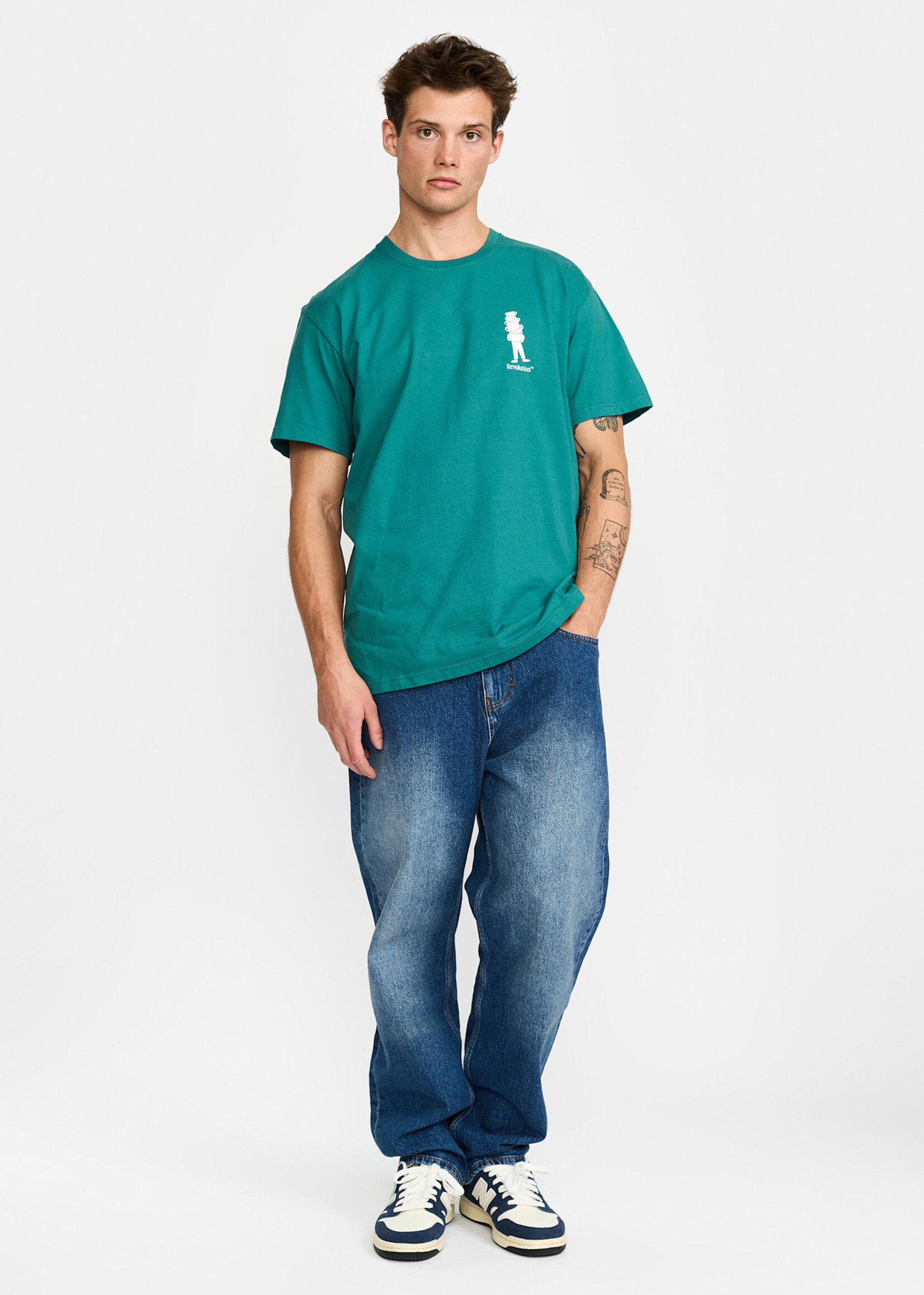 REVOLUTION 1458 BRE Printed T-shirt